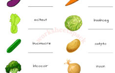 Vegetables Worksheets Printable And Online Worksheets Pack