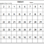 Writing And Tracing Numbers 1 50 Made By Teachers