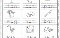 Writing Worksheet Short A CVC Words Made By Teachers