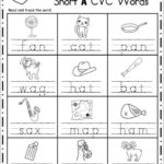 Writing Worksheet Short A CVC Words Made By Teachers Cvc Words
