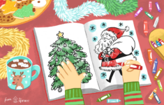 25 Places To Print Free Christmas Coloring Pages pertaining to DLTK Christmas Tracing Worksheets