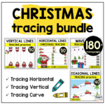 50+ Pages Of Fun Christmas Pre Writing Tracing Vertical Lines With Regard To Christmas Themed Vertical Lines Tracing Worksheet