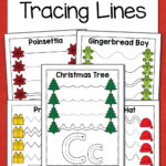 Christmas Tracing Worksheets For Preschool   Mamas Learning Corner For Christmas Tracing Worksheets Preschool