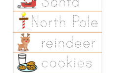 Christmas Tracing Worksheets - Raising Hooks for Free Printable Christmas Tracing Worksheets