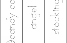Christmas Word Tracing Practice | A To Z Teacher Stuff Printable within Christmas Words Tracing Worksheets