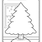 Finish The Drawing   The Christmas Tree   Tim'S Printables Inside Christmas Tree Worksheet Printable