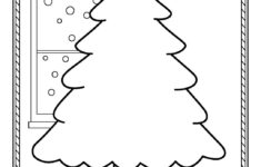 Finish The Drawing - The Christmas Tree - Tim'S Printables inside Christmas Tree Worksheet Printable