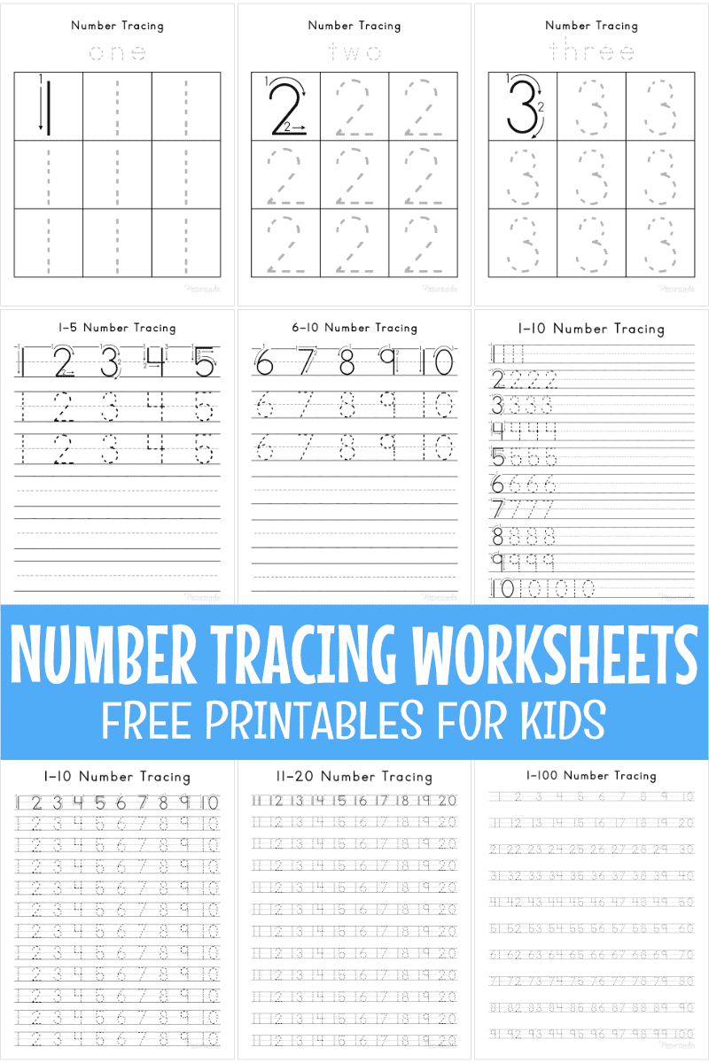 Free Christmas Colornumber Printables pertaining to Christmas Number Tracing Worksheets Free Printable