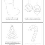 Free Printable Christmas Tracing Worksheets For Kids   The Craft For Christmas Tracing Worksheet For Toddlers