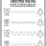 Printable Fine Motor Christmas Preschool Worksheets Pertaining To Christmas Tracing Worksheets For Preschool