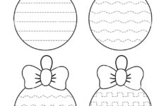 Vector Christmas Handwriting Practice Worksheet. Winter Printable pertaining to Christmas Pre K Worksheets Tracing