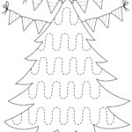 Weihnachtsübungen «Linien Nachspuren» Für Kinder Zum Ausdrucken Intended For Christmas Tree Tracing Printables