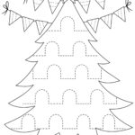 Weihnachtsübungen «Linien Nachspuren» Für Kinder Zum Ausdrucken Regarding Christmas Tree Tracing Worksheet